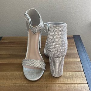 Rhinestone heels